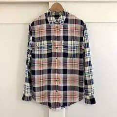 EQUIPMENT シルク チェックシャツ XS DEUXIEME 美品のサムネイル