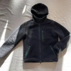 CAMP7 Lサイズ　ボアジャケット　グレーグリーン