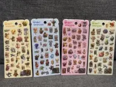 AIモンスター シール 4枚セット キャラクター