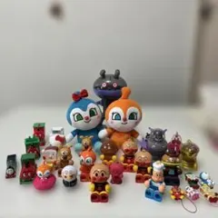 アンパンマン キャラクター フィギュア ぬいぐるみ セット