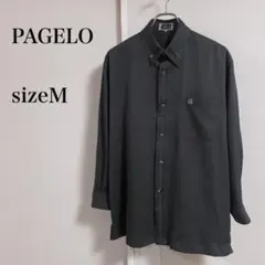 PAGELO ストライプ長袖シャツ sizeM