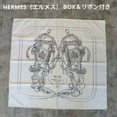 HERMES エルメス カレ70 ブリッドドゥガラ 刺繍入り 2023SS レア カレ 70 《ブリッド・ガラ・バンダナ・ドット》 - ブルー