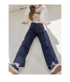 Dazy 濃紺 デニムパンツ XXL
