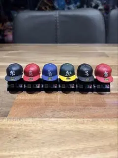 NEWERA 59FIFTY 美品 カプセルトイ ミニチュア MLB 6点セット