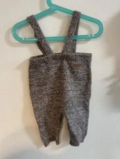 プティマイン　ニット　オーバーオール