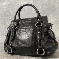 MIU MIU vitello lux 2way shoulder bag