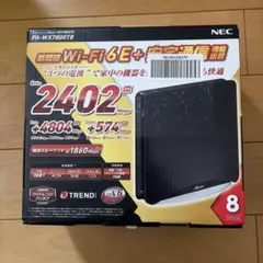 NEC Aterm PA-WX7800T8 無線LANルーター 本体のサムネイル