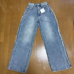 forksy. サイドフリンジデニム