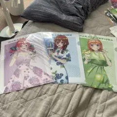 五等分の花嫁 クリアファイル まとめ売り