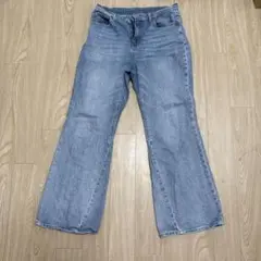ブーツカットデニム・ライトブルー・ウエスト70-76cm