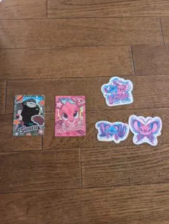 リロ＆スティッチのキャラクターシール＆カード