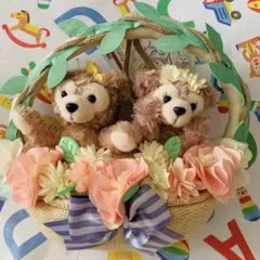 スプリングインブルーム　ダッフィー&シェリーメイリース