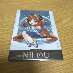 原神 カフェ 韓国 特典 カード ニィロウ