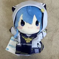 ホロライブ 星街すいせい パペットぬいぐるみ2 タグ付き 猫耳パーカー ②
