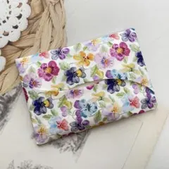 リバティ　ポケットティッシュケース　ハンドメイド【シンクオブミー】