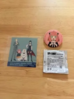 スパイファミリー SPY×FAMILY アーニャ 缶バッジセット 万博限定