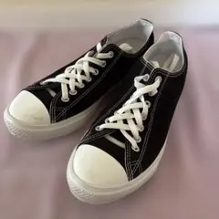 Converse ブラック ローカット スニーカー
