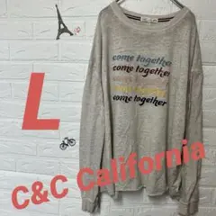 C&C California 長袖Tシャツ 【L】