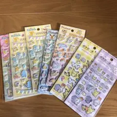 ポケモンシール 6種7枚セット