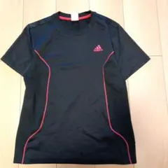 J*B様 adidas トレーニングTシャツ M 黒 赤A49番