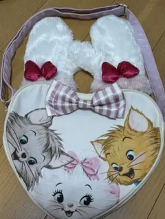 レア　レトロ　マリー　手袋　ハート型ショルダーバッグ