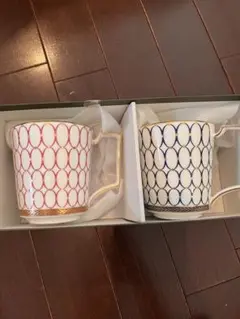 ウェッジウッド ルネッサンス ペアマグカップ 2個セット