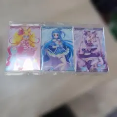 プリキュアウエハース アイドルプリキュア 3枚セット