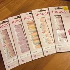 INCOCO　ネイルシール　ピンク系　まとめ売り　インココ　新品