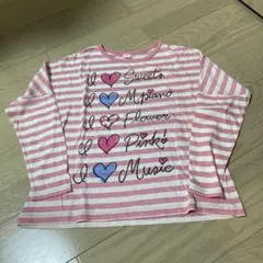 メゾピアノ　長袖カットソー メゾピアノジュニア　アクシーズファム　ポンポネット