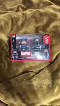 MARVELハッピーくじ B賞 ペアボックス ベアブリック　新品未使用