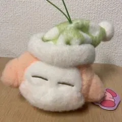 星のカービィ　羊毛フェルト風すやすやminiぬいぐるみ　ワドルディ　タグ付き