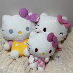 ハローキティ BIGぬいぐるみ 3体セット