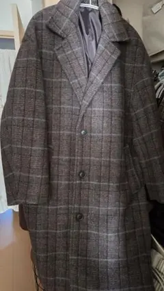 ニコアンド チェックチェスターコート