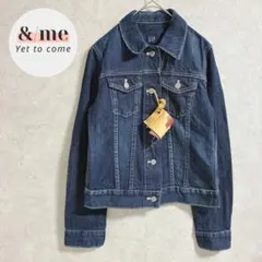 新品　ギャップ　デニムジャケット　Gジャン　ダークウォッシュ　コットン100%