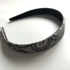 ★エトロ★Etro カチューシャ 総柄 ペイズリー グレーのサムネイル