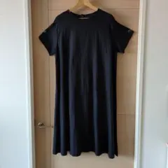 JOURNAL STANDARD　relume　リネン半袖Aラインワンピース