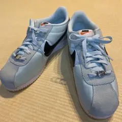 Nike スニーカー US 9.5 ライトブルー/ブラック