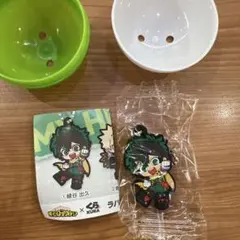 【新品】ヒロアカ デク 緑谷出久 ラバーマスコット　くら寿司 ビッくらポン