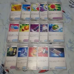 トレーナーズ　グッズ　どうぐ　セット　ポケモンカード