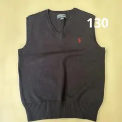 ポロラルフローレン　130 ネイビーベスト