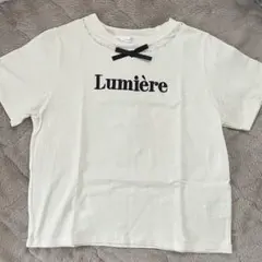 【1〜2日発送】evelyn Lumiere Tシャツ ホワイト Fのサムネイル