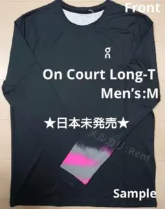 On Court Long-T テニス Men’s M Black 日本未発売