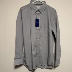 ORIHICA グレー チェックシャツ