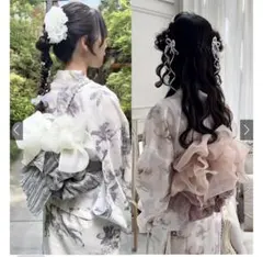 GRL 浴衣 シアー兵児帯[fy017] ラベンダーのサムネイル