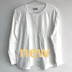 HEART MARKET ホワイト プリーツ長袖Tシャツのサムネイル
