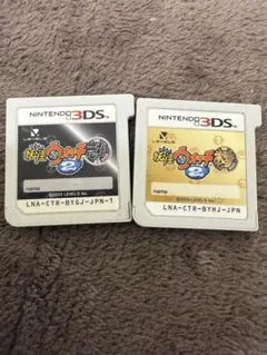 3DS ソフト　妖怪ウォッチ2 元祖・本家 2本セット