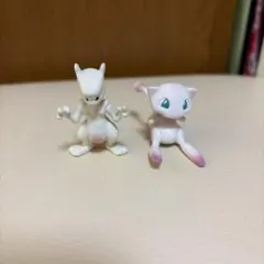モンコレ　ミュウー&ミュウツー
