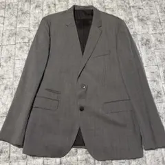【極美品】HUGO BOSS テーラードジャケッと　黒タグ　イタリア生地　千鳥柄のサムネイル