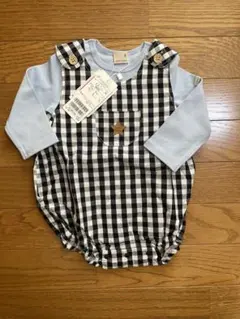 プティマイン　サロペットセット　80