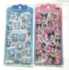 匿名即日発送【マイメロ＆クロミ】ドロップジェリーシールセット